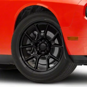20-inch Satin Black Rims fit Dodge Challenger