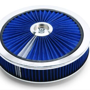 Pro-Flo Chrome Round 14" Air Cleaner For Sale