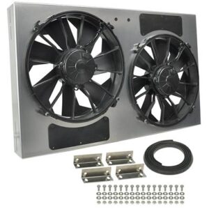 Derale High-Output Dual RAD Fan and Shroud Kits 16838 For Sale