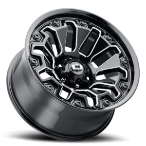 Vision Offroad Armor 362 Milled W/ Black Bolts - 18x9 +12 For Sale