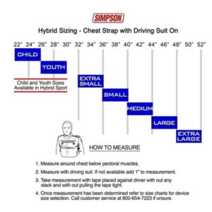 Simpson Hybrid Sport Restraints HSMED11
