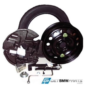 Genuine BMW E70 Emergency Wheel/Spare Tire Set